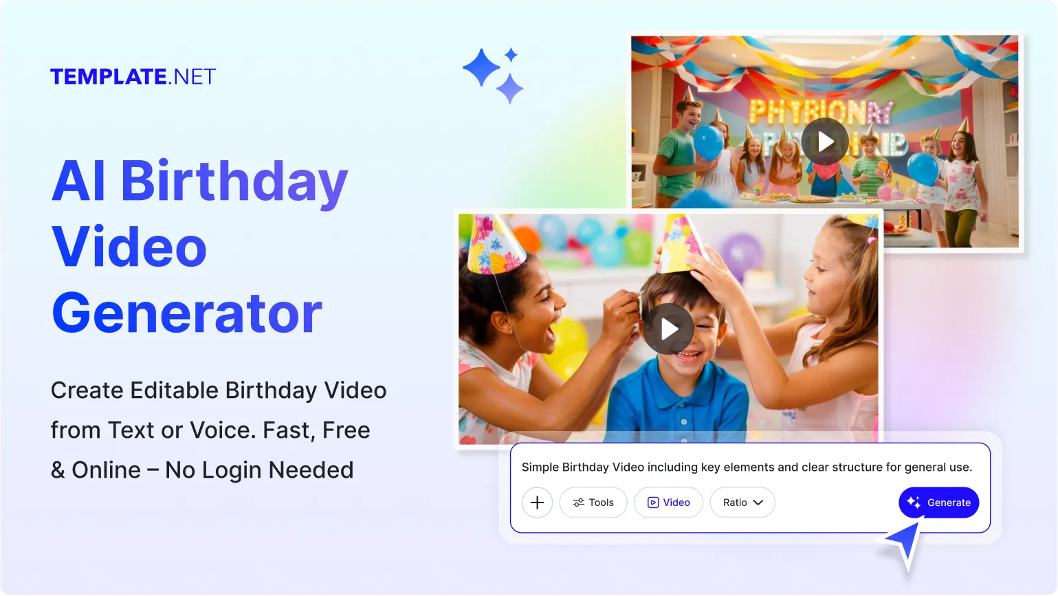 Free AI Birthday Video Generator, Create Happy Birthday Videos Online